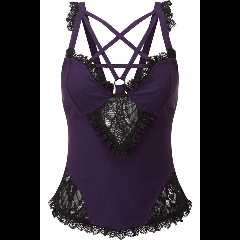 Killstar Lydia Harness Top